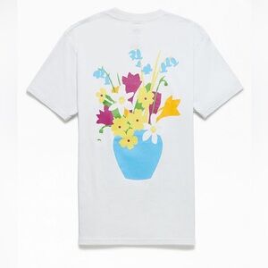 Obey Vase Classic T-Shirt Medium white bold colorful cotton urban streetwear